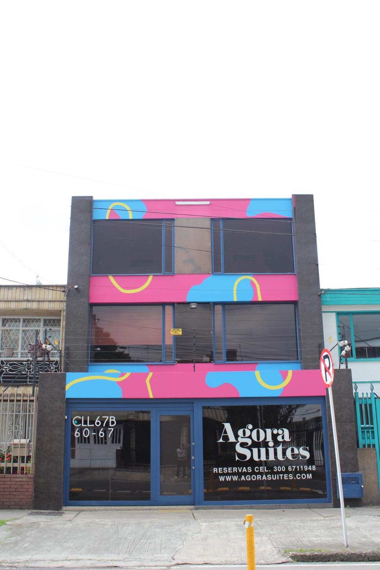 Agora Suites Self-Service Boutique Hotel โบโกตา ภายนอก รูปภาพ